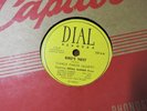 DIAL CHARLIE PARKER Bird's Nest Dark Shadows Errol Garner 78 RPM