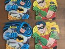 4 VINTAGE 1966 BATMAN & ROBIN 45 RPM RECORDS & COVERS 2 OF EACH