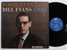 BILL EVANS TRIO Portrait In Jazz RIVERSIDE RLP-12-315 LP e