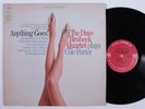 DAVE BRUBECK QUARTET Anything Goes  COLUMBIA LP NM 2-eye e