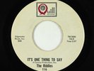 Garage 45 - Riddles - It's One Thing To Say - Quill