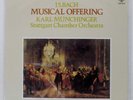 KARL MUNCHINGER BACH : MUSICAL OFFERING SUPER ANALOGUE DISC KIJC9022 JP PROMO LP