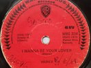 PRINCE _ I WANNA BE YOUR LOVER _ 45s_ KILLER  ORIGINAL ZAMBIAN PRESS