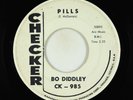 Rock & Roll/Blues 45 - Bo Diddley - Pills/Call Me - Checker