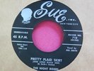 THE NIGHT RIDERS - Pretty Plaid Skirt (And Long Black Sox) -clean 45 rpm Sue 713