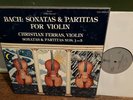 Christian Ferras, Bach Sonatas & Partitas/Sine Qua Non 3LP NM to NM- superb play