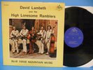 David Lambeth and the High Lonesome Ramblers Blue Ridge Mountain Music 1976