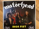 MOTORHEAD Iron Fist Red Vinyl 45 7
