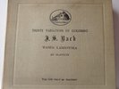 Wanda Landowska Bach Goldberg Variations Album 78RPM Gramophone DB 4908/13