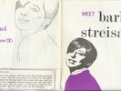 BARBRA STREISAND  SOUTH AFRICA  PROMO PS E.P.  with  4 PAGE PROMO INSERT