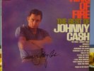 Johnny Cash: Ring of Fire SIGNED Album Cover (No Record)