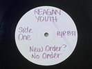 Reagan Youth ‎*New Order? No Order Disorder* UK  vinyl lp 1986 Test Press Punk