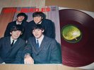 THE BEATLES : WITH THE BEATLES RED VINYL LP 1969 APPLE AP 8678 JAPAN +BOOKLET