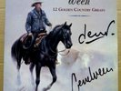 Ween SIGNED/AUTOGRAPHED 12 Golden Country Greats SADDLE BROWN COLORED VINYL LP