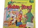 DISNEY ROBIN HOOD STORY & SONGS Vinyl LP Record 1973 w/ BOOK 3810 PURPLE ED.