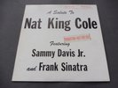 Sammy Davis Jr. & Frank Sinatra – A Salute To Nat King Cole 1965 USA LP DJ/PROMO