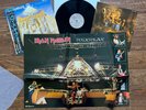 IRON MAIDEN - Powerslave  JAPANESE  LP  promo with obi and poster  and insert.