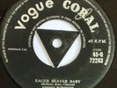 Johnny Burnette & The Rock 'n' Roll Trio 'Eager Beaver Baby' UK Vogue 1957