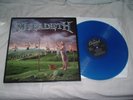 MEGADETH Youthanasia '94 BLUE vinyl RARE ORIGINAL UK 1st press LP GATEFOLD NMint