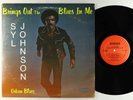 Syl Johnson - Brings Out The Blues In Me LP - Shama VG++