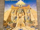 IRON MAIDEN  POWERSLAVE Capitol SJ12321 OG First Pressing Vinyl Textured Cover