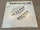 THE DAVID ALLAN COE BAND *SIGNED* NOTHING SACRED - RARE 1979 D.A.C. LP  - VG+/NM
