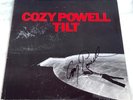 COZY POWELL Tilt RARE SIGNED VINYL LP AUTOGRAPHED ex Black Sabbath, Rainbow, MSG