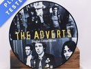 The Adverts Singles Compilation Picture Disc LP Vinyl Record GET 30 P - VG+/EX