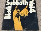 Black Sabbath  Vol. 4 Vinyl Album 1972 Ozzy Osbourne Warner Bros. Gatefold Green