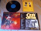 OZZY OSBOURNE-THE ULTIMATE SIN-1986 ORIGINAL VINYL LP W/MERCH INSERT OZ 40026-1