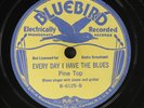 WALTER DAVIS: every day i have the blues / santa claus BLUEBIRD Single 78 RPM