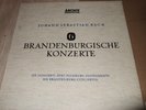 RICHTER : JS BACH 6 BRANDENBURGISCHE KONZERTE PROMO ONLY WHITE LABEL 2LP BOX DGG