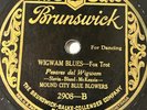 MOUND CITY BLUE BLOWERS Blues in F/Wigwam Blues BRUNSWICK USA 78rpm
