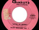 MIAMI DEEP SOUL & XOVER 45 - BLUES BROTHERS NO. 1 - LETTER OF REGRET - HEAR