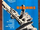 LEOPOLD WLACH - Quintet B Minor Clarinet Strings BRAHMS - Westminster WL 5307 LP