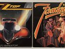 ZZ Top Eliminator & Fandango Vinyl Records. 1983 & 1975. 12