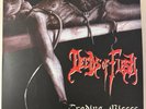 DEEDS OF FLESH – TRADING PIECES - VINYL LP CLEAR W/BLACK SPLATTER - NM - Z