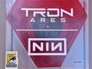 NIN TRON ARES Nine Inch Nails 7” Vinyl SDCC 2025 Sticker Pin Bag Flyer - In Hand