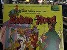WALT DISNEY ROBIN HOOD STORY & SONGS DISNEYLAND LP 1973 w/ BOOK 3810 PURPLE ED.