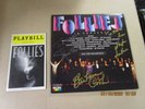 FOLLIES IN CONCERT 2XLP Used  1985 RCA Red Seal SIGNED BY STEPHEN SONDHEIM + 2