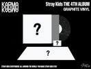 [PRE-ORDER] Stray Kids KARMA Graphite VINYL + Poster + Photocard +Tracking