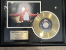 Michael Jackson King Of Pop, Beat It, 24k Gold Plated Record, Triumph Int., inc.