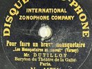 Dutilloy (1903) To Make a Brave Musketeer 78 RPM 7