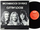 Brotherhood Of Peace - Cuttin' Loose LP - Avanti - Private NC Hard Rock VG+