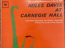 MILES DAVIS AT CARNEGIE HALL 1962 COLUMBIA CS 8612 STEREO 360 6EYE 1D1D VG+ VG+