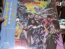 PETER CRISS SIGNED OUT OF CONTROL  Japan WHITE LABEL PROMO VINYL LP W/OBI INSERT