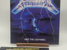 Metallica Ride The Lightning Record Album Vinyl Gold Stamp White Label Promo CIB