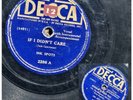 INK SPOTS Record: If I Didn't Care / Knocked Kneed Sal — 78RPM Decca