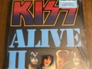 KISS Alive II 45th Anniversary Red/Blue Swirl Vinyl Sealed Small Damage