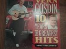 Vern Gosdin - 10 Years Of Greatest Hits Newly Recorded 1990 Vinyl LP - VG+